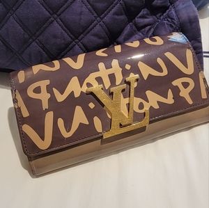 Louis Vuitton Portefeuille Louise Stephen Sprouse Ombre Custom Wallet